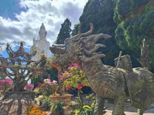 linh an pagoda near dalat